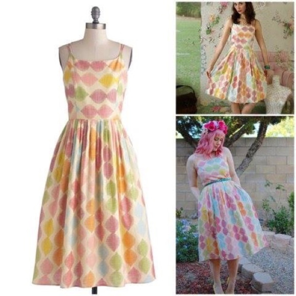 High Socie-tea Dress by ModCloth (Bea & Dot) 2X